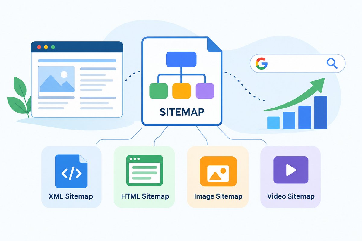 types of sitemaps