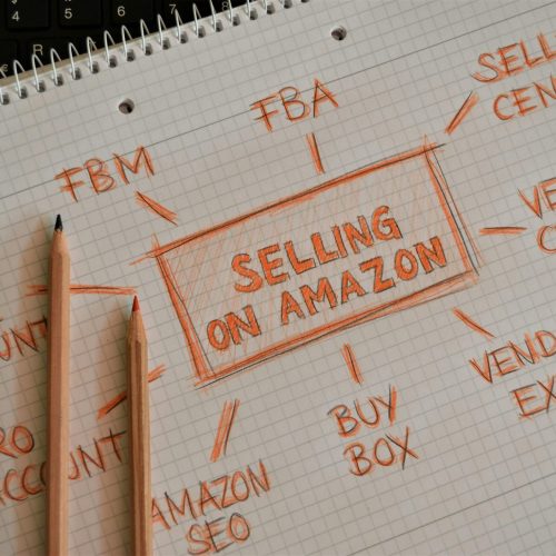 pexels-photo-933830-933830 Notebook with handwritten Amazon selling strategy, showcasing business terms and concepts.